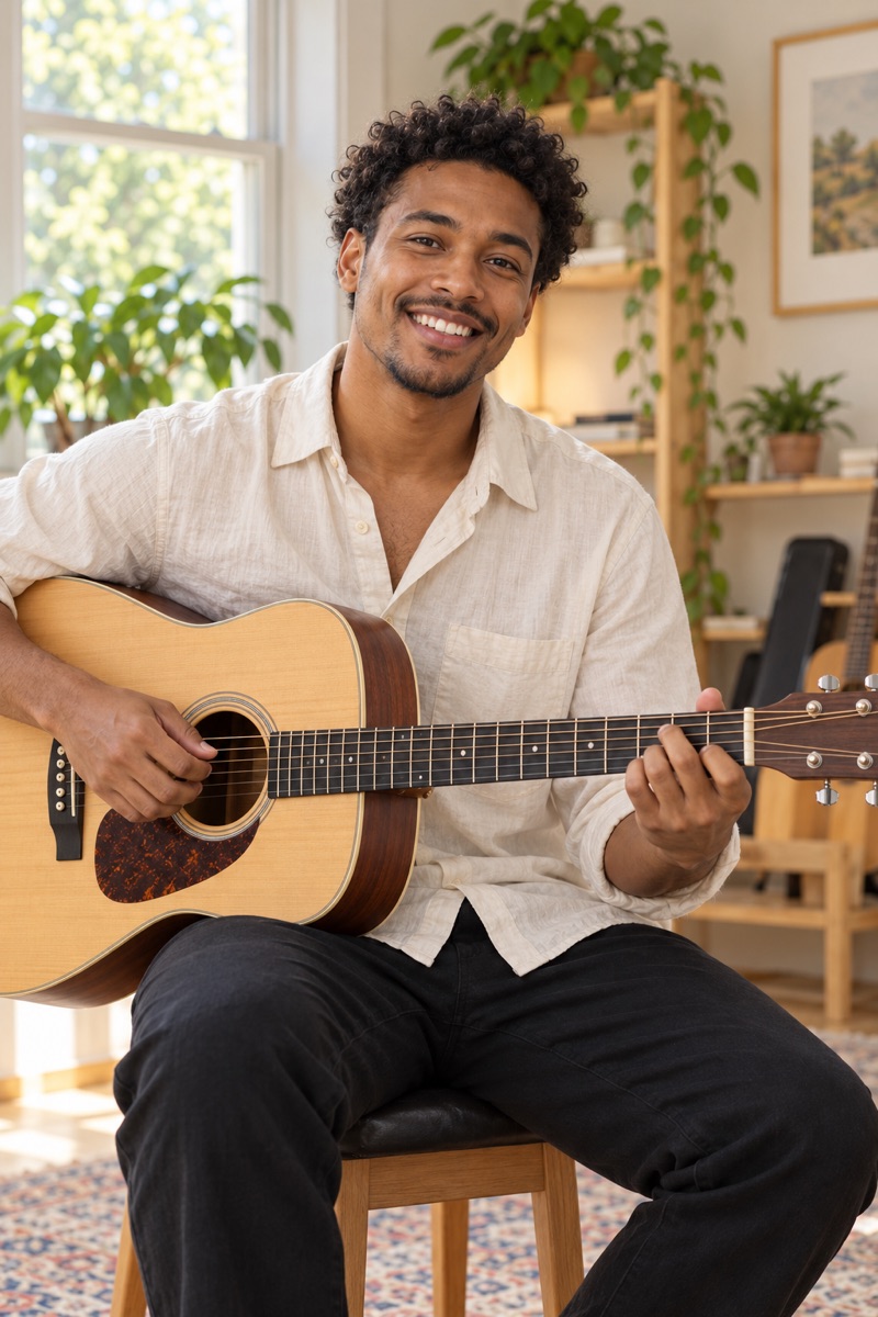A guitar teacher